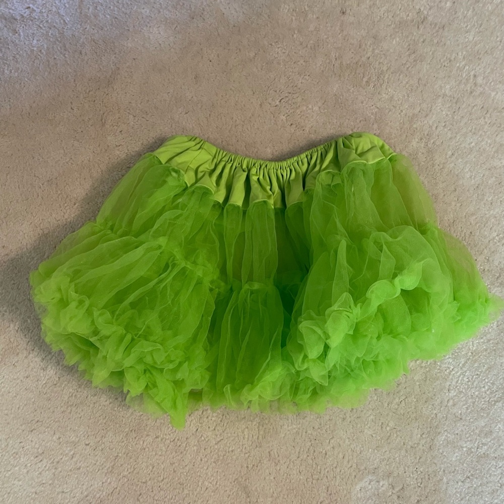 Lime green tutu